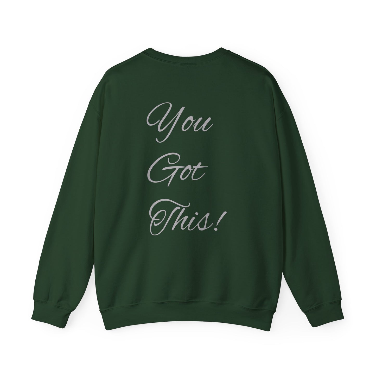 NEVER GIVE UP-Unisex Heavy Blend™ Crewneck Sweatshirt