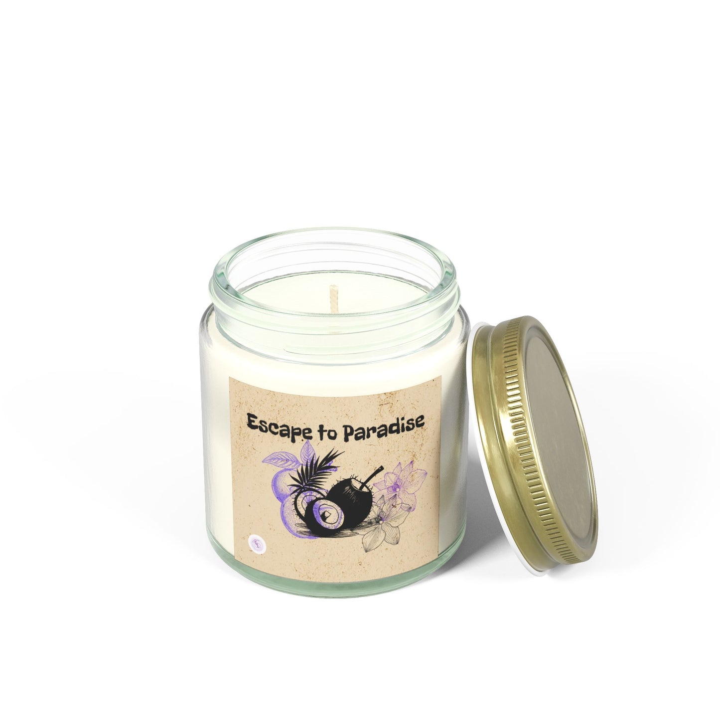 ESCAPE TO PARADISE-Scented Candles (4oz, 9oz)