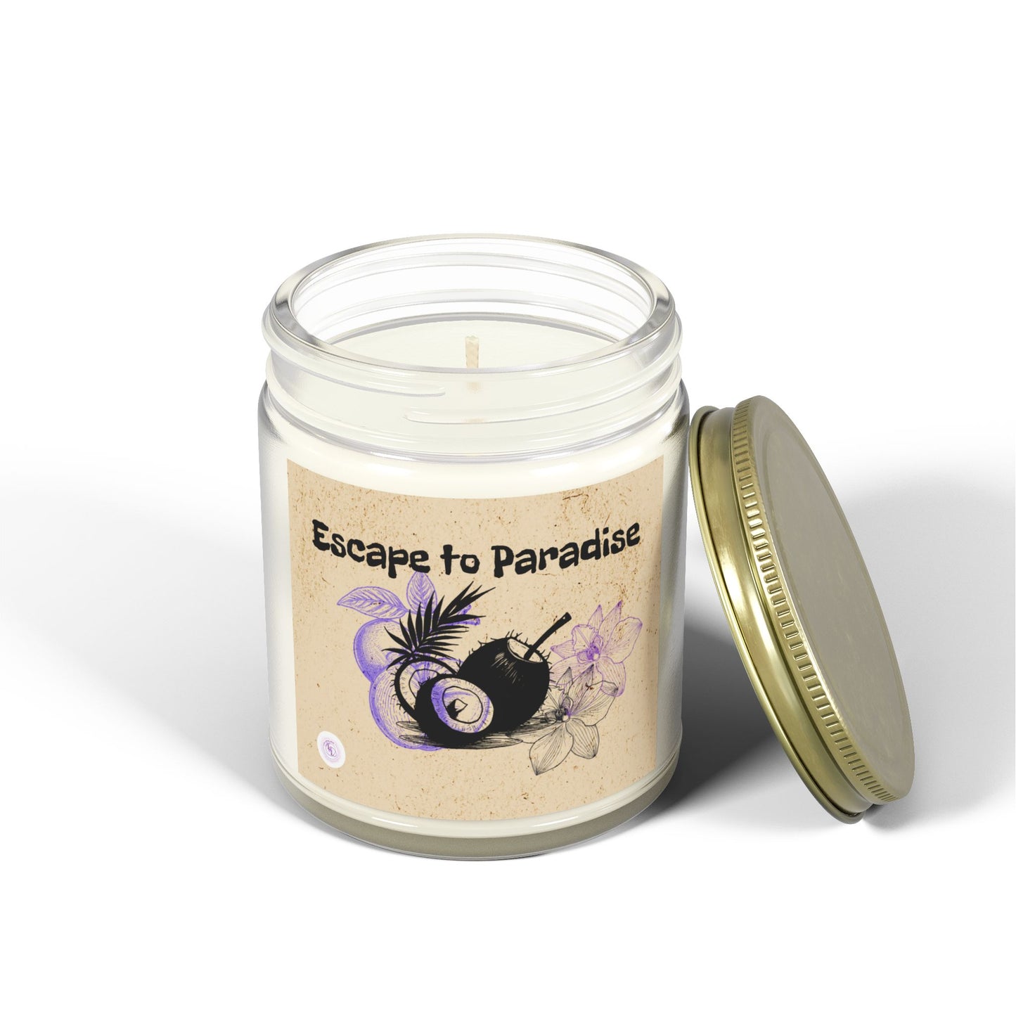 ESCAPE TO PARADISE-Scented Candles (4oz, 9oz)