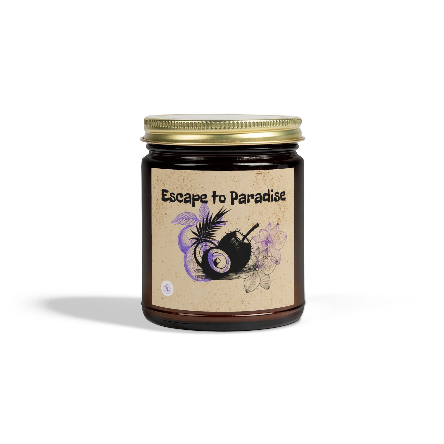 ESCAPE TO PARADISE-Scented Candles (4oz, 9oz)