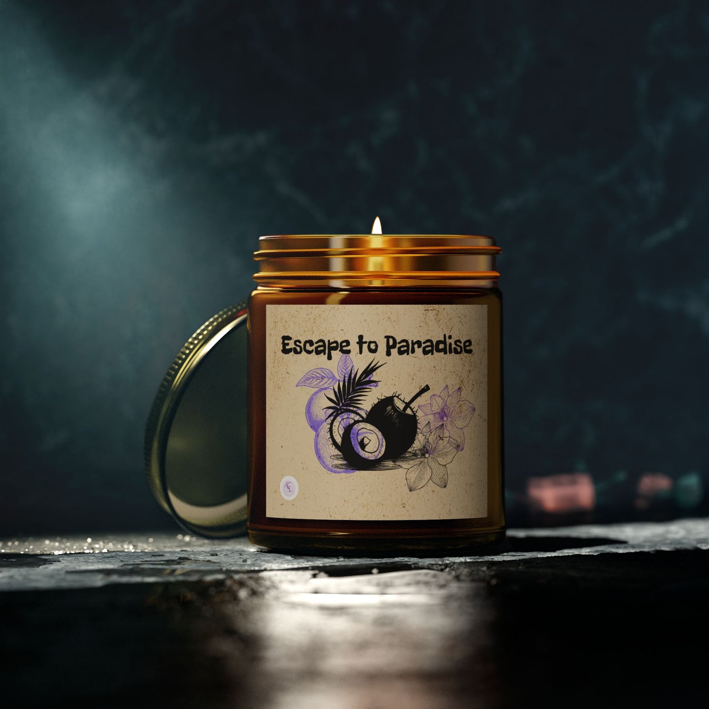 ESCAPE TO PARADISE-Scented Candles (4oz, 9oz)