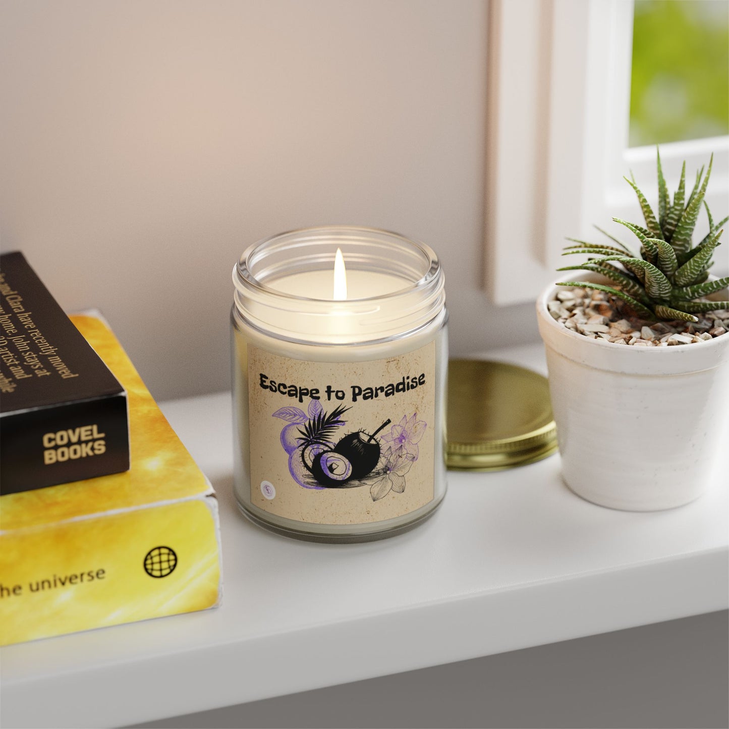 ESCAPE TO PARADISE-Scented Candles (4oz, 9oz)