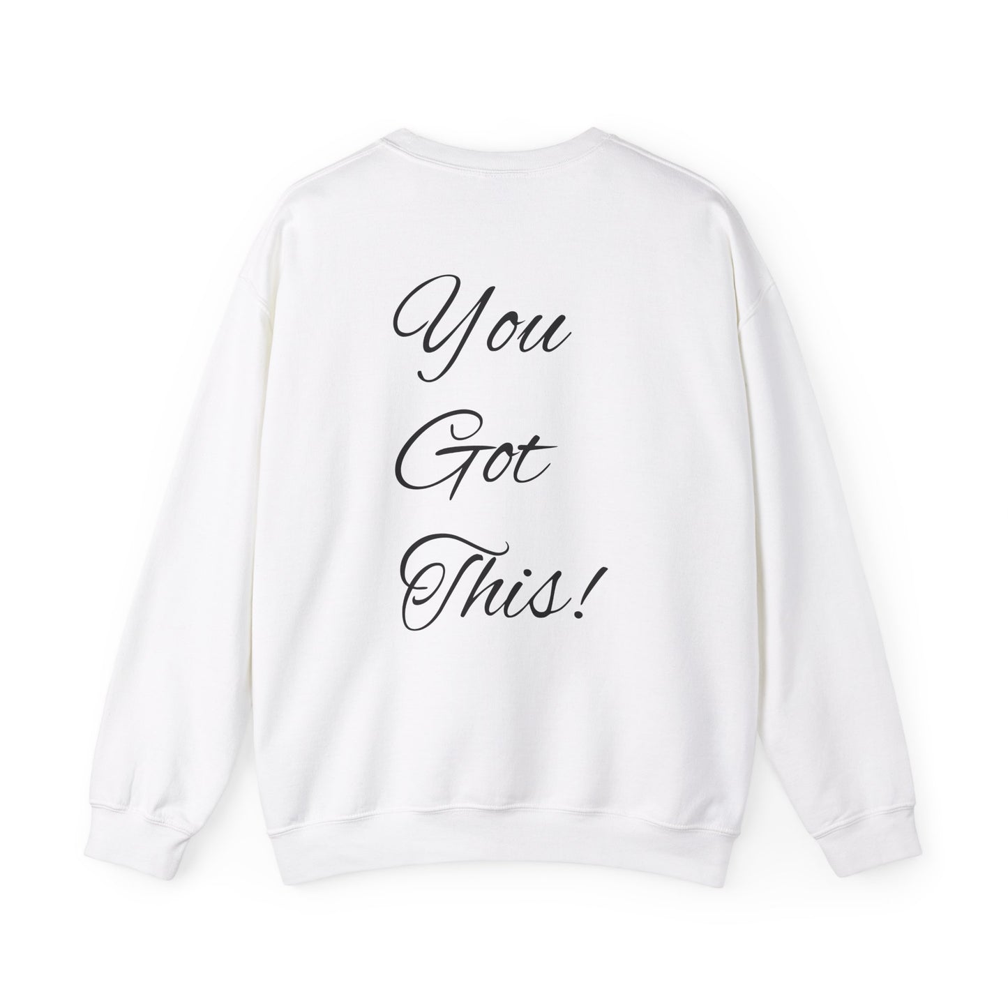 NEVER GIVE UP-Unisex Heavy Blend™ Crewneck Sweatshirt