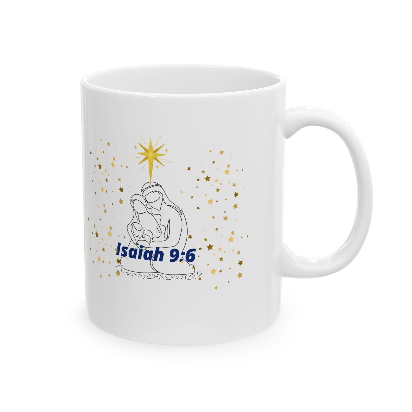 Inspirational Ceramic Mug - 'You Shall Be Upon My Shoulder' - Perfect Gift for Friends & Family