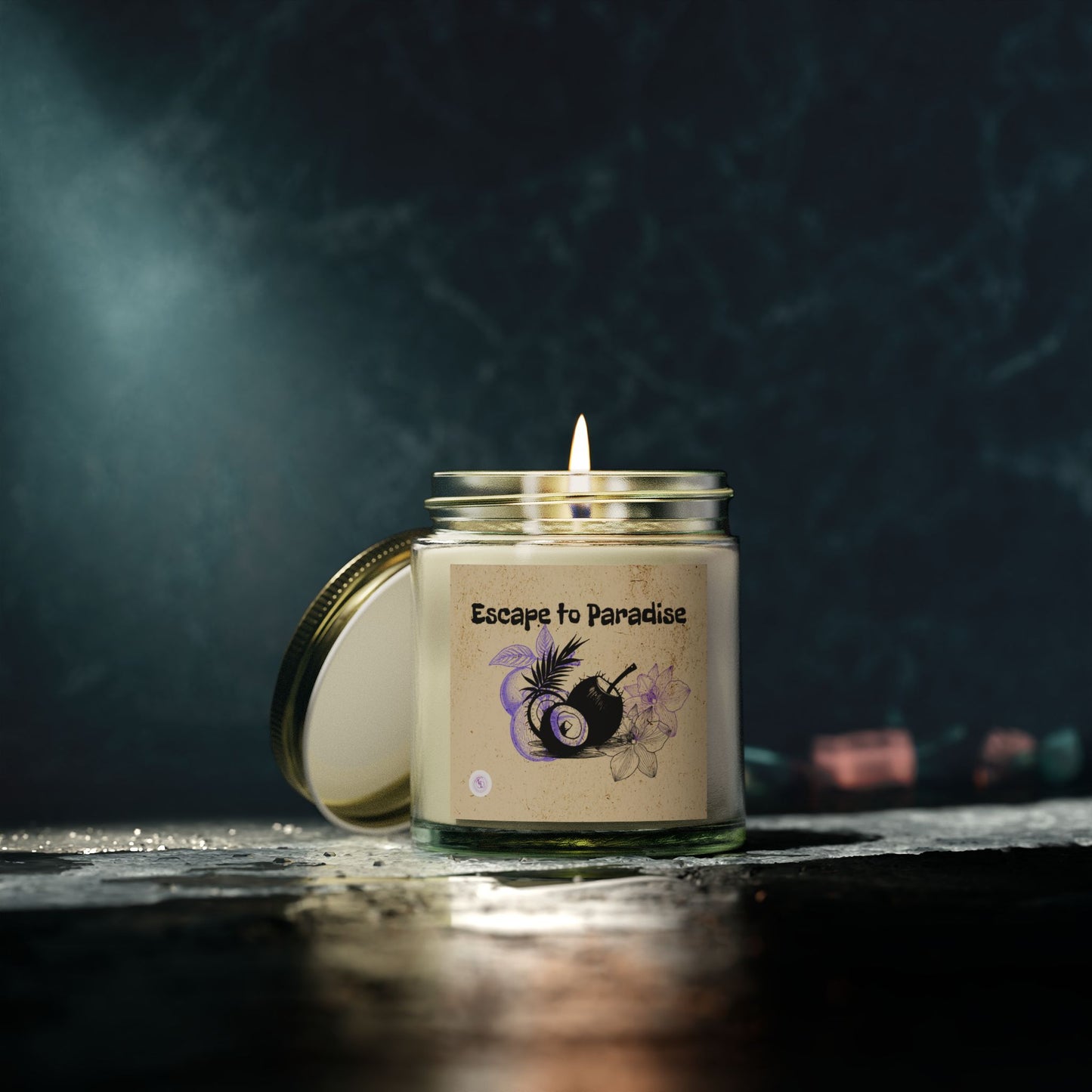 ESCAPE TO PARADISE-Scented Candles (4oz, 9oz)