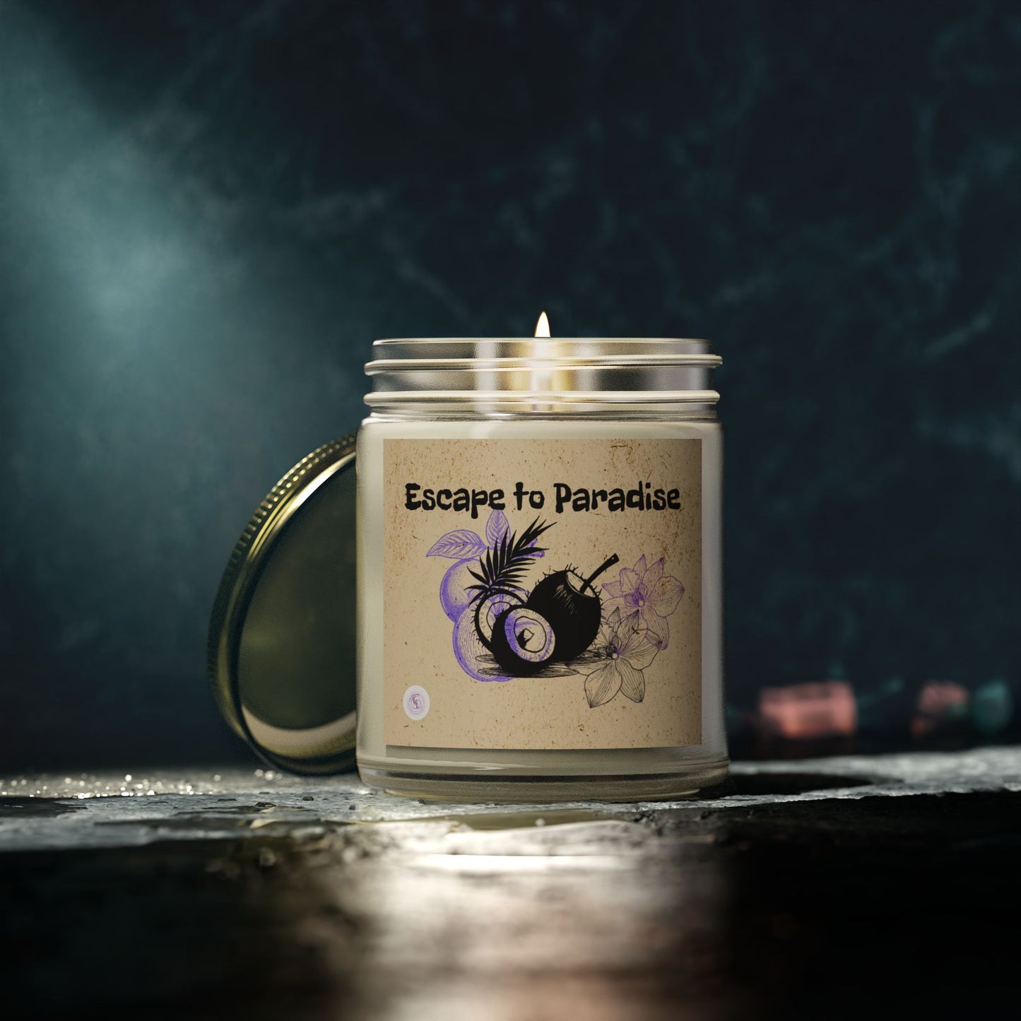 ESCAPE TO PARADISE-Scented Candles (4oz, 9oz)