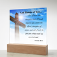 God Thinks Of You